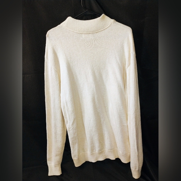 Men's vintage cream crew neck sweater - Picture 2 of 7